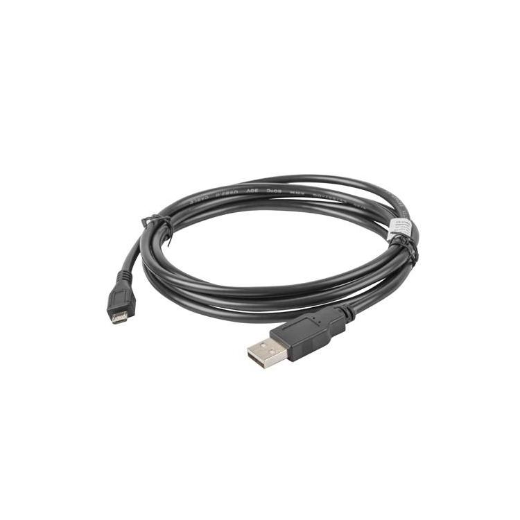 Kabel USB 2.0 micro AM-MBM5P 1.8M czarny