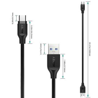 CB-CD4 kabel Quick Charge USB C-USB 3.0 | 1m | 5 Gbps | 3A | 60W PD | 20V