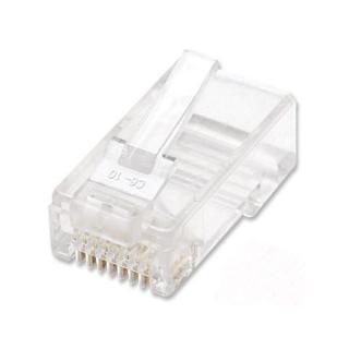 Wtyk modularny RJ45 8P8C cat.6 na linkę 100szt.