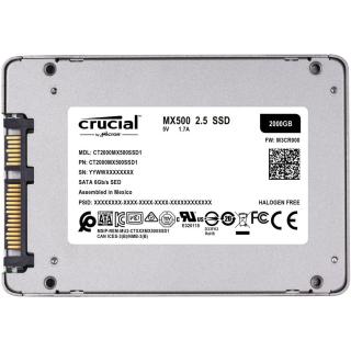 MX500 2TB Sata3 2.5'' 560/510 MB/s