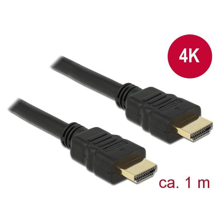 Kabel HDMI-HDMI 4K 3D HSE 1m