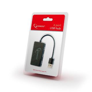 HUB USB 2.0 4 porty czarny