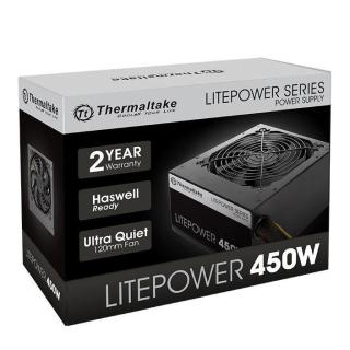 Litepower II Black 450W (Active PFC, 2xPEG, 120mm)