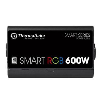 Smart 600W RGB (80+ 230V EU, 2xPEG, 120mm, Single Rail)