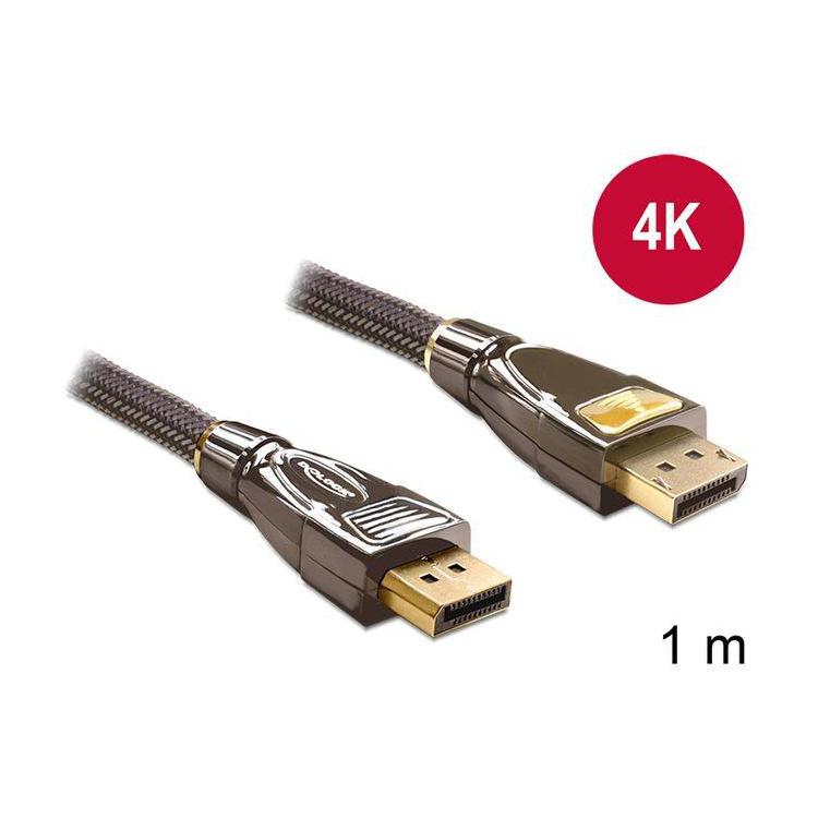 Kabel Displayport - Displayport 4K 1m Premium