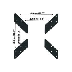 Adapter uniwersalny Techly VESA 200x200 do 400x400