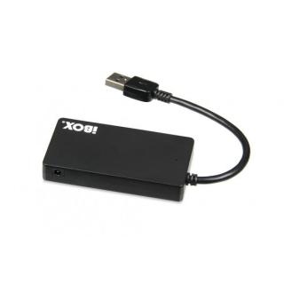 Hub USB 3.0 4-porty, slim IUH3F56 Czarny