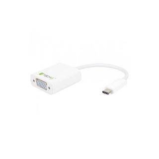 Adapter USB-C 3.1 na VGA M/Ż, biały