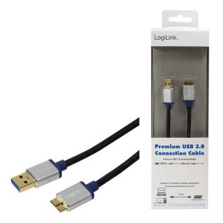 Kabel Premium USB3.0 typ A do micro B, 1m