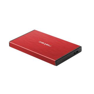 Kieszeń zewnętrzna HDD/SSD Sata Rhino Go 2,5 USB 3.0 czerwona