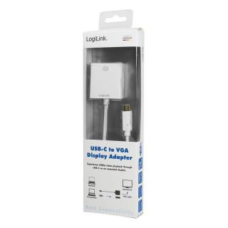 Adapter USB-C 3.1 do VGA 1080p,Mac OSX, Chrome OS