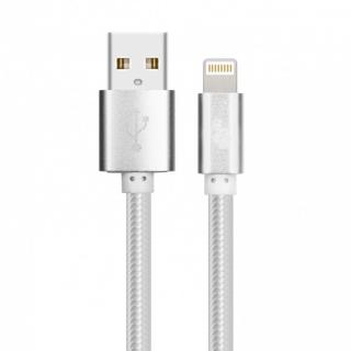 Kabel Lightning-USB 1.5m srebrny MFi