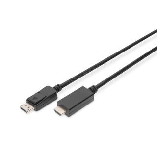 Kabel adapter DisplayPort 1.2 z zatrzaskiem 4K 60Hz UHD...