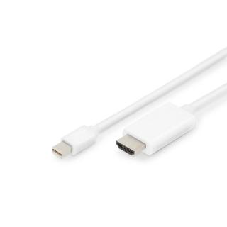 Kabel adapter Displayport 1.2 4K 60Hz UHD Typ miniDP/HDMI...