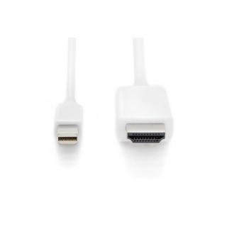 Kabel adapter Displayport 1.2 4K 60Hz UHD Typ miniDP/HDMI...