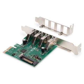 Karta rozszerzeń/Kontroler USB 3.0 PCI Express, 4xUSB...