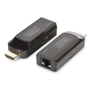 Mini Przedłużacz/Extender HDMI do 50m po skrętce Cat.6/7,...