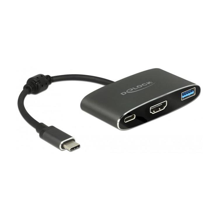 Adapter USB-C 3.1 - USB-A + HDMI 4K 30Hz