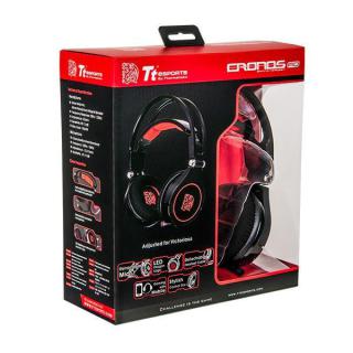 Słuchawki nauszne Tt eSPORTs - Cronos AD LED 40mm