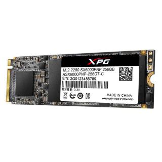 Dysk SSD XPG SX6000Pro 256GB PCIe 3x4 2.1/1.2 GB/s M2