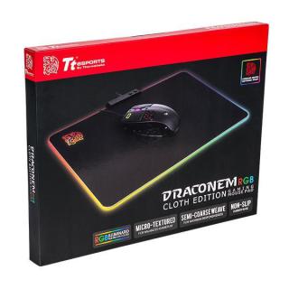 Podkładka pod mysz Tt eSPORTs - DRACONEM RGB Cloth Edition