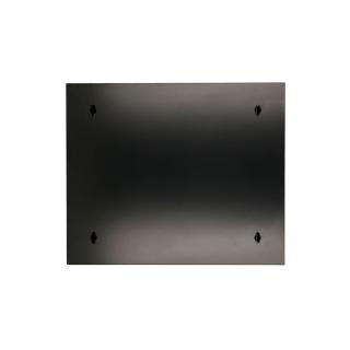 Szafka wisząca rack 9U 600x600 czarna dwusekcyjna