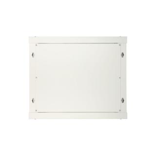 Szafka wisząca rack 9U 600x600 szara metalowe drzwi