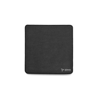 SAVIO GAMING MOUSE PAD 250X250X2MM, STITCHED EDGES BLACK...