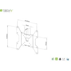 Uchwyt ścienny Techly 13"-37", 35kg slim