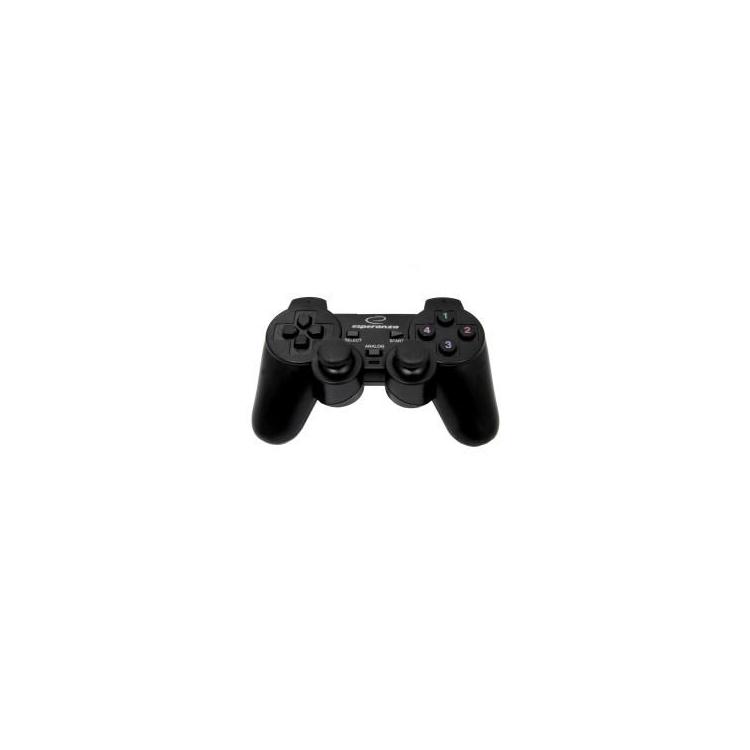 Gamepad Esperanza EG106 (PC, PS2, PS3 kolor czarny)