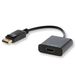 Adapter SAVIO cl-55 (HDMI F - DisplayPort M 0,10m kolor...