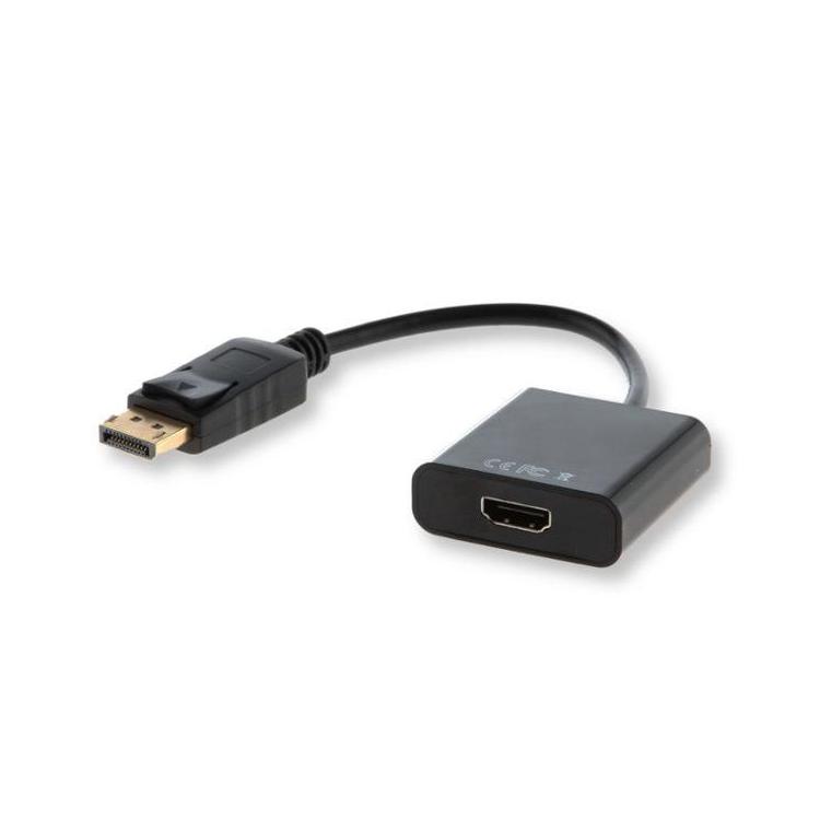 Adapter SAVIO cl-55 (HDMI F - DisplayPort M 0,10m kolor czarny)