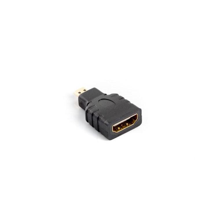 Adapter Lanberg AD-0015-BK (HDMI F - Micro HDMI M kolor czarny)