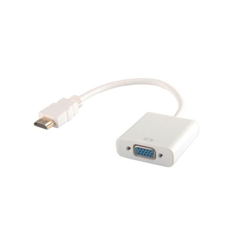 Adapter SAVIO cl-27 (HDMI M - D-Sub (VGA) F 0,10m kolor biały)