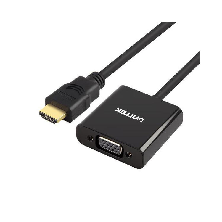 UNITEK ADAPTER HDMI TO VGA + AUDIO