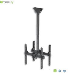 Uchwyt sufitowy Techly 32"-55", 2x45kg na 2 monitory