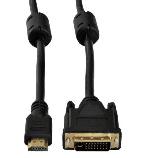 Kabel Akyga AK-AV AK-AV-11 (DVI-D M - HDMI M 1,8m kolor czarny)