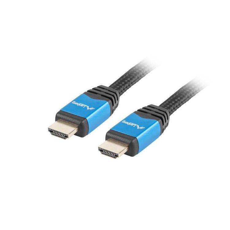 Kabel Lanberg Premium CA-HDMI-20CU-0030-BL (HDMI M - HDMI M 3m kolor czarny)