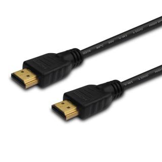 Kabel SAVIO cl-08 (HDMI M - HDMI M 5m kolor czarny)