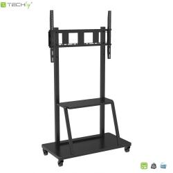 Stojak mobilny Techly 55"-100", 150kg z półką