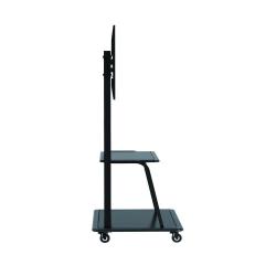 Stojak mobilny Techly 55"-100", 150kg z półką