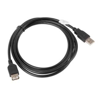 Kabel Lanberg CA-USBE-10CC-0018-BK (USB 2.0 M - USB 2.0 F...