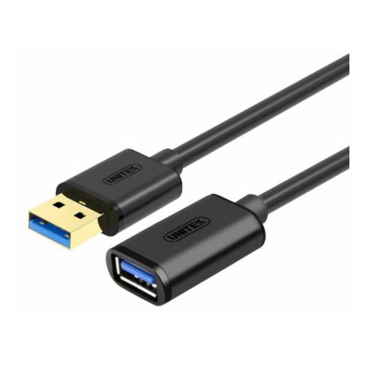 UNITEK PRZEWÓD PRZEDŁUŻACZ USB-A 3.0 M/F, 0,5M