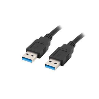 LANBERG KABEL USB-A 3.0 M/M 1.8M CZARNY CA-USBA-30CU-0018-BK