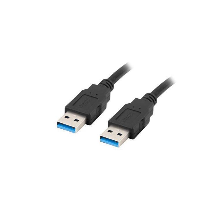 LANBERG KABEL USB-A 3.0 M/M 1.8M CZARNY CA-USBA-30CU-0018-BK