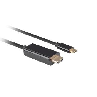 LANBERG KABEL USB-C(M)- HDMI(M) 0.5M 4K 60HZ CZARNY CA-CMHD-10CU-0005-BK