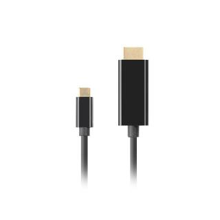 LANBERG KABEL USB-C(M)- HDMI(M) 1.8M 4K 60HZ CZARNY...