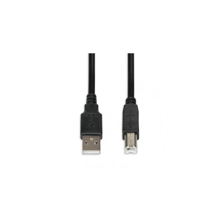 Kabel IBOX USB 2.0 A-B M/M 1,8M DRUKARKA IKU2D18 (USB 2.0 typu A M - USB 2.0 typu B M 1,8m kolor czarny)