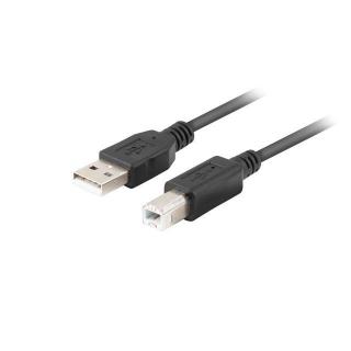 LANBERG KABEL USB-A- USB-B M/M 2.0 1M FERRYT CZARNY BOX...