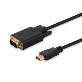 Adapter SAVIO CL-103 (HDMI M - D-Sub (VGA) M 1,8m kolor...